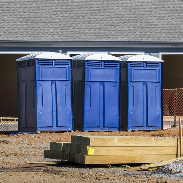 are there any restrictions on where i can place the porta potties during my rental period in Kanab